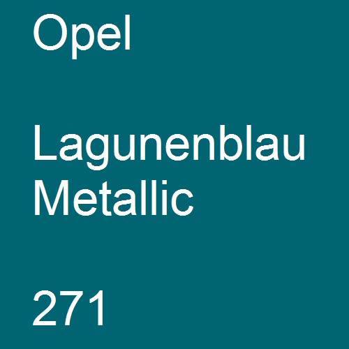 Opel, Lagunenblau Metallic, 271.